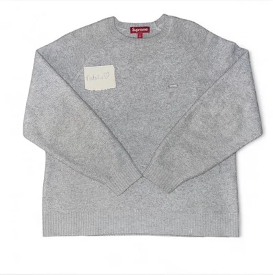 Свитер шерстяной Supreme Terry Box - вересковый серый размер L - Изображение 1 из 4