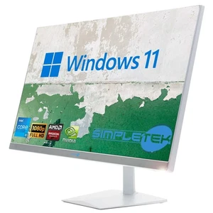 Tout en Un I5 27 " Windows 11 RAM 8 Go SSD 120 Go Ordinateur Fixe Editing Jeux - Photo 1/11