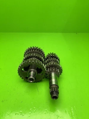 2002 01-13 YAMAHA YZ250F YZ 250F 变速器齿轮轴移叉鼓 Tranny — 第 1/4 张图片