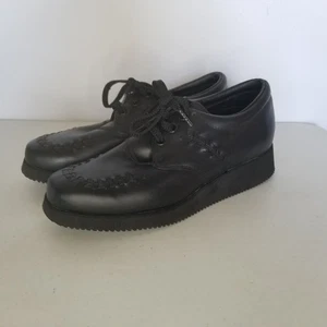 Drew Bounce II Orthopedic Comfort Vibram Shoes Black Leather Womens 9.5 NEW NWOT - Picture 1 of 6