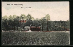 Ansichtskarte Ketzin, Dörings Waldschänke auf dem Zachower Berg - Picture 1 of 2