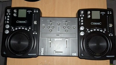 Citronic CDJs & Gemini Mixer Combo (No Leads) - Image 1 of 4