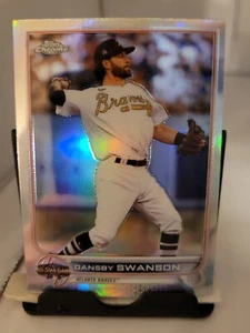 2022 Topps Chrome Update Dansby Swanson All-Star Game Refractor #ASGC-31 Atlanta - Picture 1 of 2