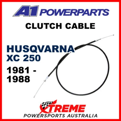 Cable de embrague A1 Powerparts Husqvarna XC250 XC 250 1981-1988 56-002-20T Foto 1 de 2