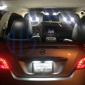 15 luces blancas equipamiento interior LED matrícula para Nissan Maxima 2009-2014 - Imagen 1 de 4