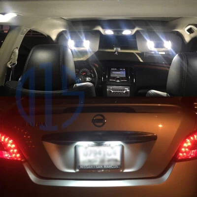 15 x White LED Interior Package License Plate Lights for 2009-2014 Nissan Maxima - Image 1 of 4