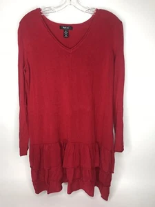 Style & Co Damen Größe Large L Rot Top Viskose & Nylon Neu ohne Etikett - Bild 1 von 4