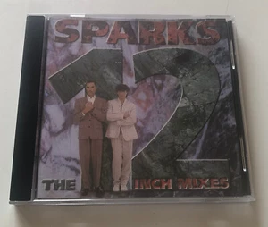 RARO CD 1996 SPARKS THE 12 INCH MIXES BUD MUSIC OASIS ELECTRONIC POP ROCK - Imagen 1 de 3