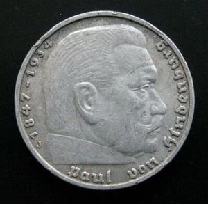 ZALDI2010 - Germania, Germany. 5 Mark Di 1936 J - argento - Picture 1 of 2