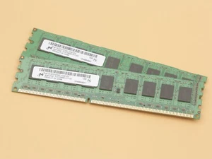 Micron MT18JSF51272AZ-1G4 4GB 2Rx8 DDR3 PC3-10600E Unbuffered ECC Memory RAM - Picture 1 of 5
