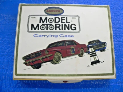 FUNDA DE TRANSPORTE MODELO AURORA THUNDERJET 500 PARA 15 COCHES SLOT ESTUCHE RARO Foto 1 de 4