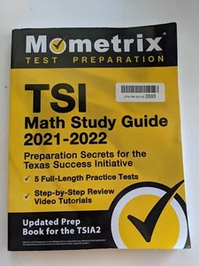 mometrix tsi math study guide 2021-2022 - Picture 1 of 6