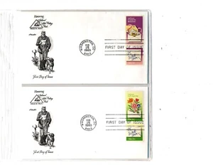 US: 2 FDCs XF 52503 - Picture 1 of 1