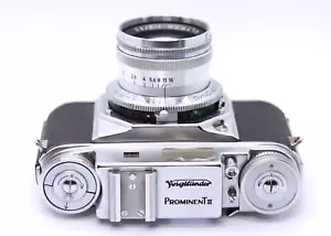 VOIGTLÄNDER PROMINENT II m. ULTRON 50MM F2 50/2 OBJEKTIV Albada Sucher FILMKAMERA - Bild 1 von 16