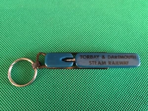 Keyring Key Ring - Vintage Torbay and Dartmouth Steam Railway, Very Old! - Picture 1 of 2