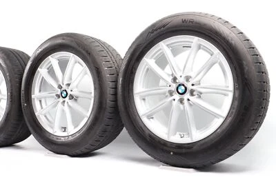 Original BMW X5 G05 X6 G06 Winterräder 18 Zoll 618 V-Speiche 6880684 34392 - Bild 1 von 4