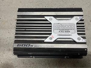 Kenwood KAC-829 - UNTESTED - 600W MAX BRIDGEABLE POWER AMPLIFIER - Picture 1 of 10