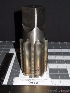 Royco HS HAND TAP 2-47/64"" x 12 tpi 8 FLAUTA 3-1/2"" profundidad de rosca (#3833)) - Imagen 1 de 12