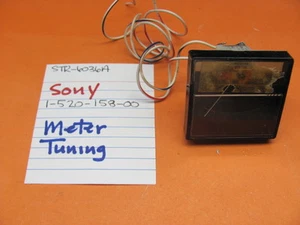 📈SONY 1-520-158-00 METER TUNING INPUT STR-6036A STEREO RECEIVER - Picture 1 of 3