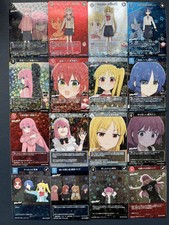 Bocchi the Rock! Trading Card Lot of set Nijika Ryo Ikuyo Hitori building divide