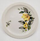 Syracuse China Shelledge Yellow Roses 3 size Plate set for 6 + Platter, Vintage 
