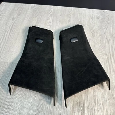 13-19 BMW F06 M6 Gran Coupe Alcantara B PILLARS TRIMS PANELS OEM - Image 1 of 4