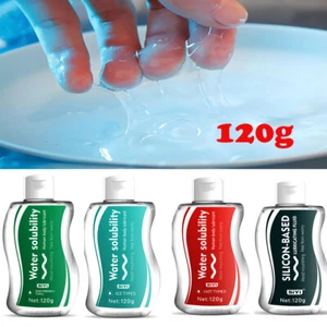 Lubricante a base de silicona 120 g para sexo anal aceite lubricante de larga duración cuidado de la salud - Imagen 1 de 14