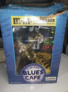 M&M Dispenser Collector Series Linited Bkues Cafe Edition Comes With Candy - Picture 1 of 3