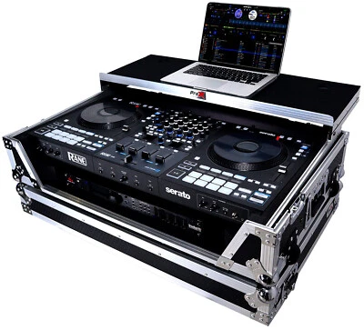 ProX XS-RANEFOUR WLT Case For RANE Four Controller w Laptop Shelf, 1U Rack Space - Image 1 of 4