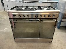 SMEG 90cm 105L Dual Fuel Range Cooker With Two Cavity In Stainless Steel- CG92X9