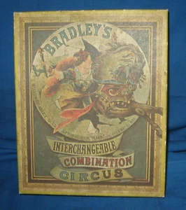 1970 Milton Bradley's Interchangeable Combination Circus Puzzle Complete - Picture 1 of 3