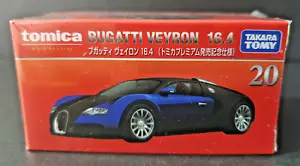 Tomica Premium Limited Edition Bugatti Veyron 16.4 1st Color Special Blue 1:62 - Picture 1 of 7