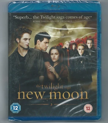 New Moon The Twilight Saga Blu-ray 2009 Film Rated 12 Drama 127 Minutes Sealed - Image 1 of 4