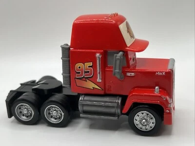 DISNEY PIXAR CARS MACK SEMI TRUCK HAULER CAB 4" DIECAST METAL LOOSE  - Image 1 of 4