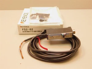 Keyence FS2-62 Kabel Typ Faser Verstärker NPN-Ausgang, 12-24VDC Eingang - Bild 1 von 2