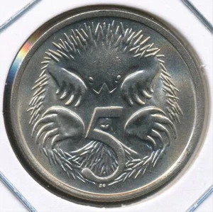 Australia 1979 cinco centavos 5c Isabel II - elección sin circular - Imagen 1 de 3