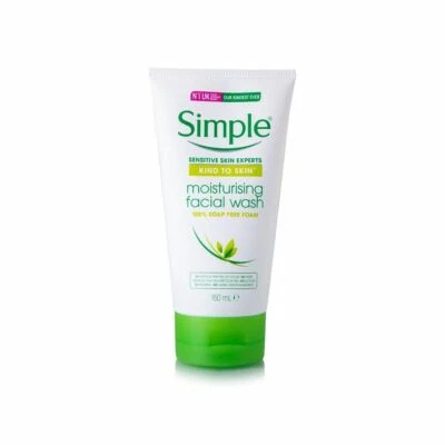 Jabón facial hidratante simple 150 ml Foto 1 de 2