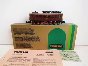 TRIX 2419 BR EP 3/6 BAVARIAN K.BAY.STS.B ELECTRIC BROWN NOS BOXED (OO2963) - Picture 1 of 6