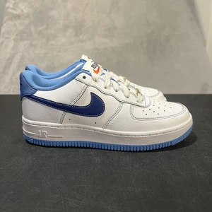 Nike Air Force 1 S50 Zapatos Bajos Juveniles Talla 3.5Y Blanco Azul AF1 DB1560-100 - Imagen 1 de 10