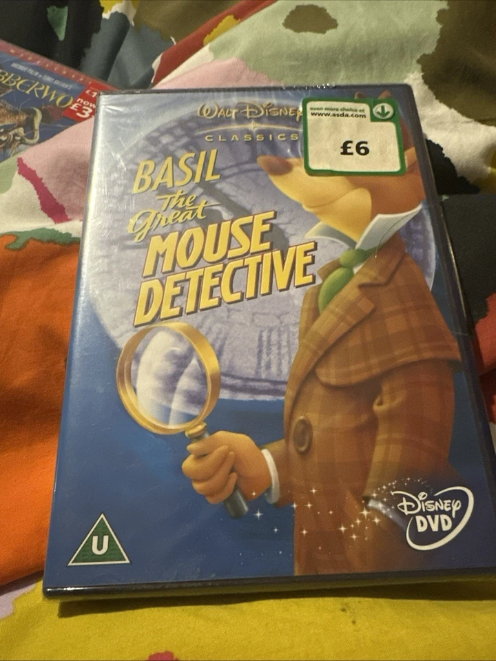 DVD- Basil The Great Mouse Detective - New - Image 1 of 1