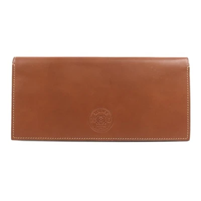 Длинный бумажник LOEWE SHW из телячьей кожи коричневый - Изображение 1 из 4
