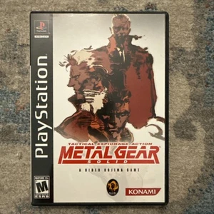 Metal Gear Solid Tactical Action Sony PlayStation PS1 - Picture 1 of 5