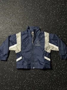Chándal Vintage NFL Niños 4T Dallas Cowboys Azul Plata Blanco Chaqueta - Imagen 1 de 5