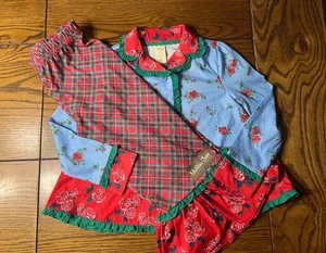 Matilda Jane Long Winter's Nap PJ Set Christmas Choose Your Own Path Pajama Sz 4 - Picture 1 of 8