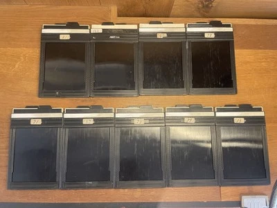 *Excellent +++++* Lot of 9 Fidelity Elite 4x5 Cut Film Holder From Japan #C4-61A - Image 1 of 4