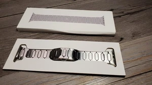 Braceletwerk Apple Watch Ultra en acier inoxydable, bracelet 45/44 mm G2-A - Photo 1 sur 4