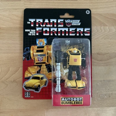Figura de acción Hasbro Transformers G1 Retro Bumblebee VW 2025 Walmart nueva Foto 1 de 3
