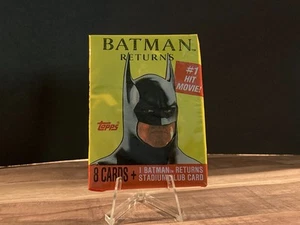 Batman Returns Trading Cards 1992 Topps Sealed Pack. - Picture 1 of 7