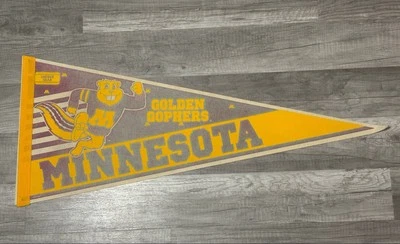 Banderín colegial Big Ten de colección Minnesota Golden Gophers NCAA Foto 1 de 4