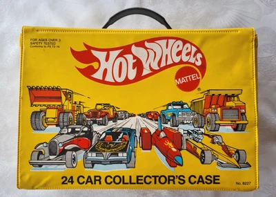 Estuche de coleccionista Mattel Hot Wheels 1983 vintage n.º 8227 Plus 30 coches diecast Foto 1 de 4